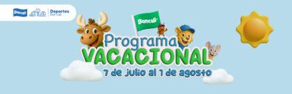 Programa Vacacional Bancali
