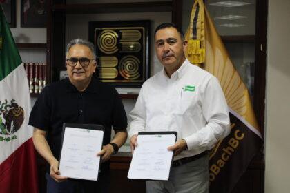 Firma de Convenio con COBACH para Impulsar Actividades