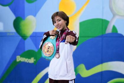 Guadalupe “La Peligro” Aguilar conquista medalla nacional 🥊
