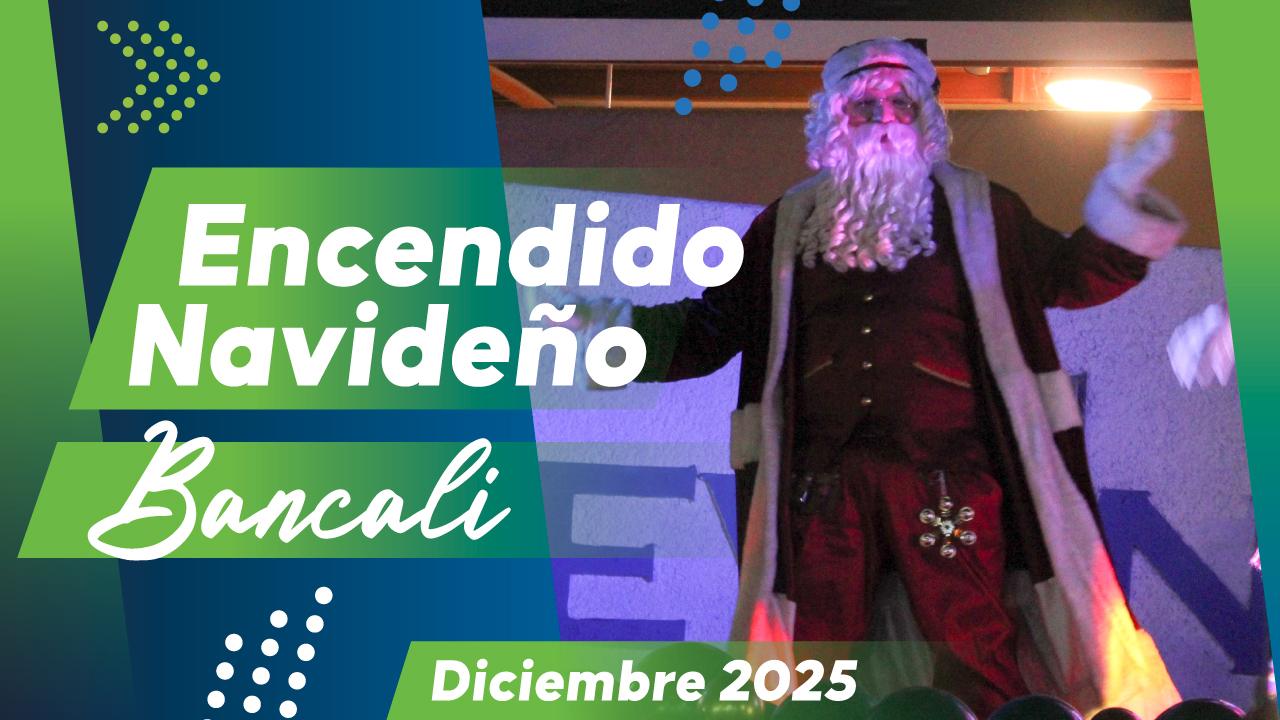 Encendido del Árbol Navideño Bancali 2025